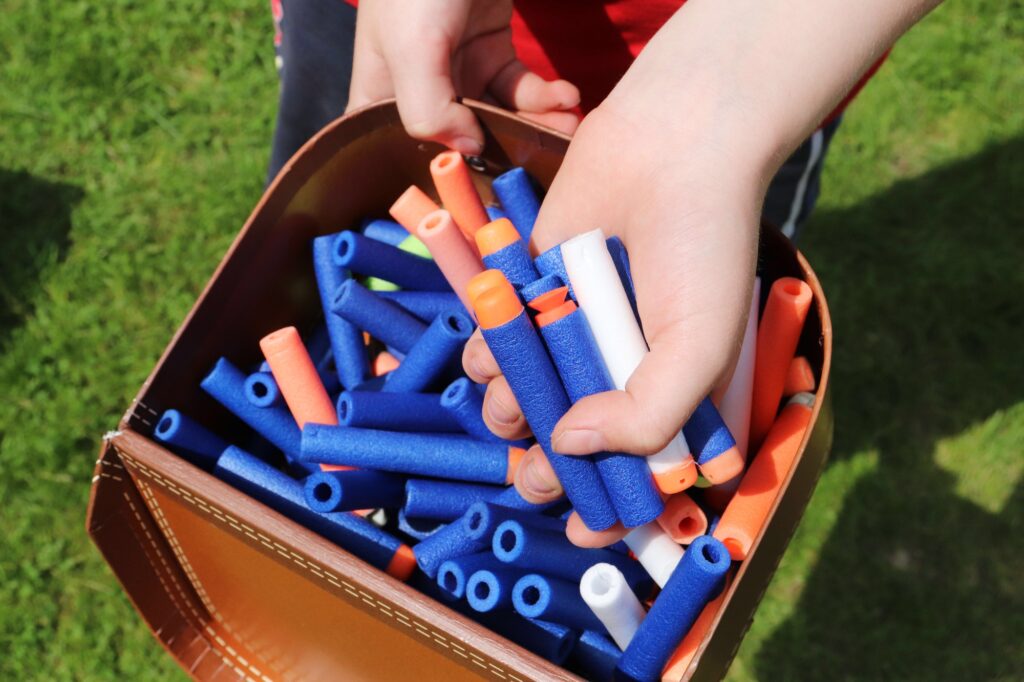 Soft bullets for children’s toy Nerf