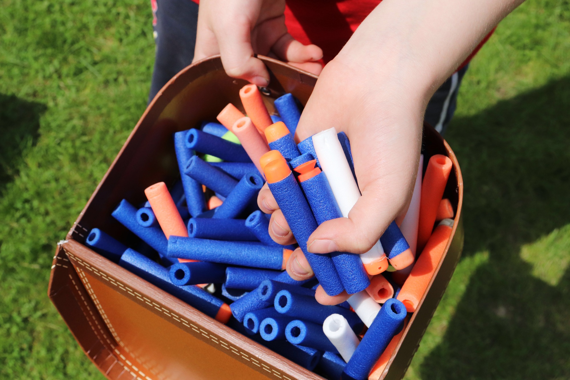 Soft bullets for children’s toy Nerf