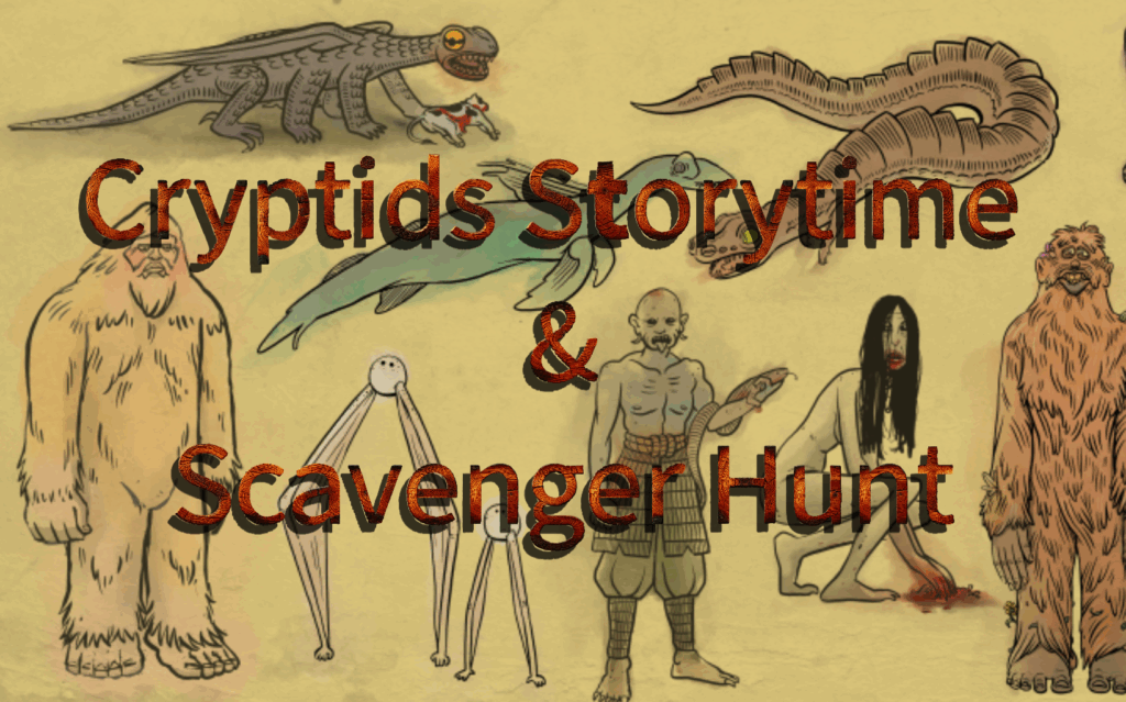 Cryptids Storytime & Scavenger Hunt - Pulaski County Public Library
